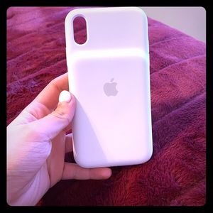 Battery charging iPhone XR case